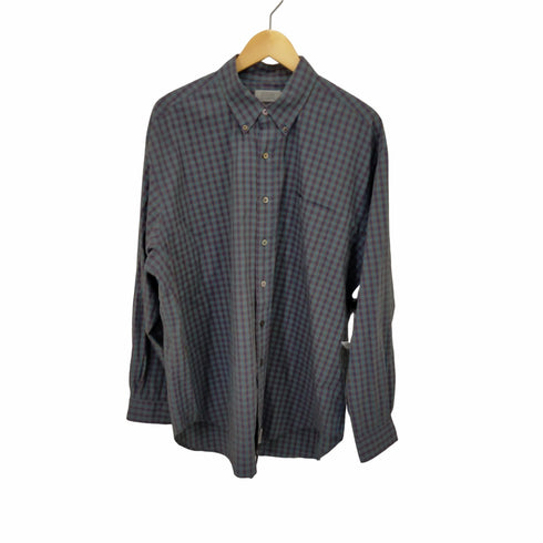 セダンオールパーパス SEDAN ALL-PURPOSE Poplin Stripe Big BD Shir メンズ JPN:XL