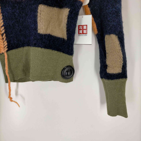 LEINWANDE Blocking Intarsia Polo レディース FREE