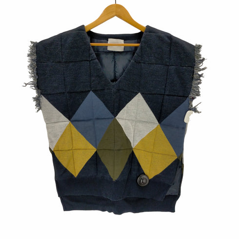 タン TAN QUILTING VEST レディース FREE