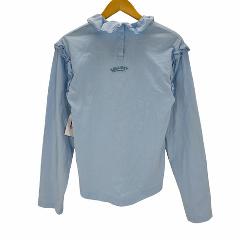 ホリデイ holiday SUPER FINE DRY RUFFLE COLLAR L/S TOPS レディース JPN:S