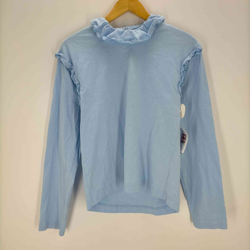 ホリデイ holiday SUPER FINE DRY RUFFLE COLLAR L/S TOPS レディース JPN:S
