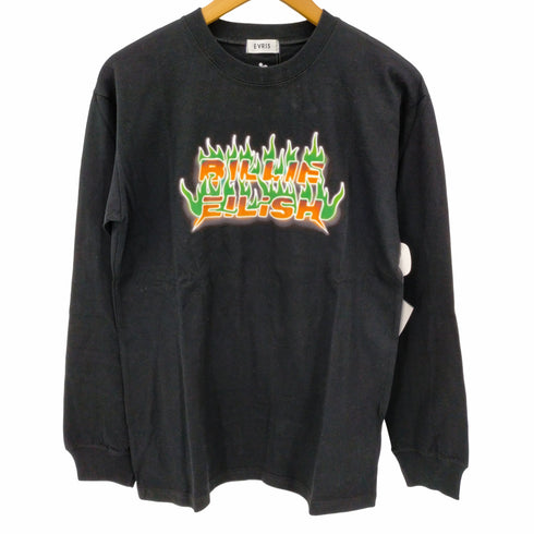 エヴリス EVRIS グラフィック L/S Tシャツ レディース FREE