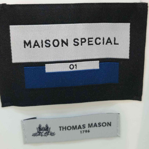 メゾンスペシャル MAISON SPECIAL トーマスメイソン プライムオーバーシャツ メンズ JPN:1
