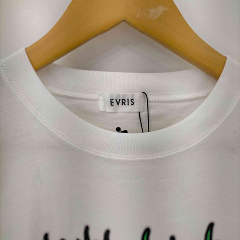 エヴリス EVRIS グラフィック L/S Tシャツ レディース FREE