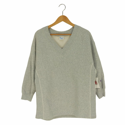 チャンピオン Champion 別注 Vネックスウェット REVERSE WEAVE レディース JPN:M