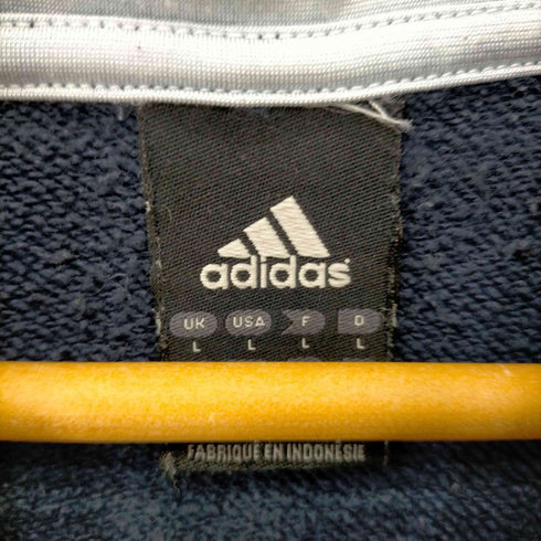 アディダス adidas フロントパフォーマンスロゴ刺繍 プルオーバーパーカー メンズ import:L
