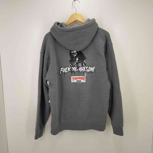 ファッキンオーサム FUCKING AWESOME 両面プリント裏起毛パーカー メンズ JPN:M