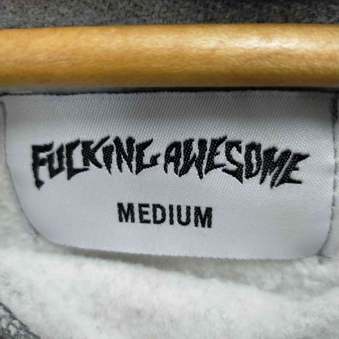 ファッキンオーサム FUCKING AWESOME 両面プリント裏起毛パーカー メンズ JPN:M