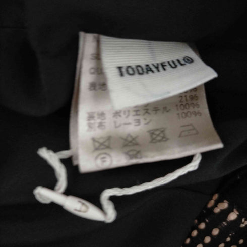 トゥデイフル TODAYFUL Jacquard Leaf Roughpants レディース 36