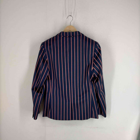 フレッドペリー FRED PERRY 2Bウール混ストライプジャケット メンズ JPN:M