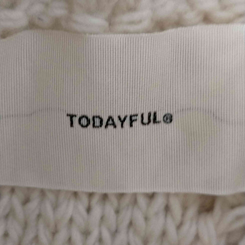 トゥデイフル TODAYFUL Patchwork Knit Skirt レディース 36