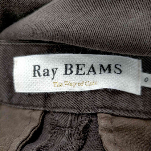レイビームス Ray BEAMS 20AW タックフロント テーパード パンツ レディース JPN:0
