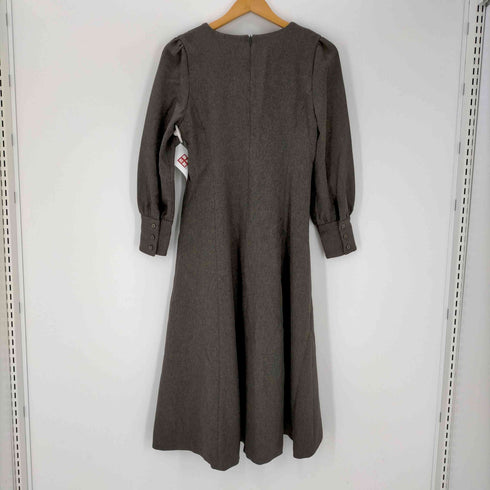 ナチュラルビューティーベーシック NATURAL BEAUTY BASIC 22SS スクエアネックワンピース レディース JPN:M