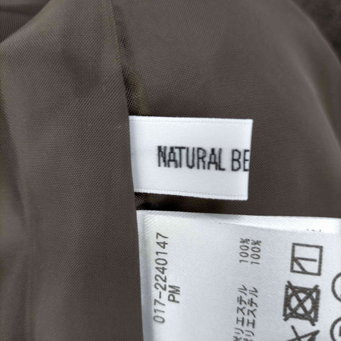 ナチュラルビューティーベーシック NATURAL BEAUTY BASIC 22SS スクエアネックワンピース レディース JPN:M