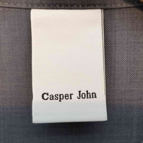 キャスパージョン CASPER JOHN ポリエステル ショートスリーブシャツ メンズ import:M