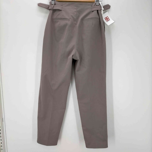 ナチュラルビューティーベーシック NATURAL BEAUTY BASIC 20SS サイドベルトツイルパンツ レディース JPN:M