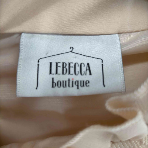 レベッカブティック LEBECCA boutique ウエストベルト レース切り替えワンピース レディース JPN:S