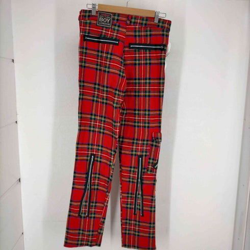 ボーイロンドン BOY LONDON Bondage trousers ボンテージパンツ タータンチェック メンズ 32