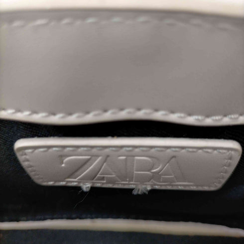 ザラ ZARA フェイクレザーミニハンドバッグ レディース