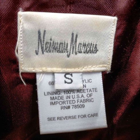 MADE IN USA フェイクファーハーフコート レディース import:S
