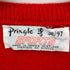 プリングル Pringle スコットランド製 ウール100 Vネックニット メンズ UK:38