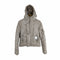 バーバリーロンドンブルーレーベル BURBERRY LONDON BLUE LABEL 裏地チェック中綿フードジャケット レディース 38
