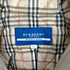 バーバリーロンドンブルーレーベル BURBERRY LONDON BLUE LABEL 裏地チェック中綿フードジャケット レディース 38