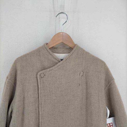 トリココムデギャルソン tricot COMME des GARCONS 18AW バックタック ウールロングコート レディース JPN:M