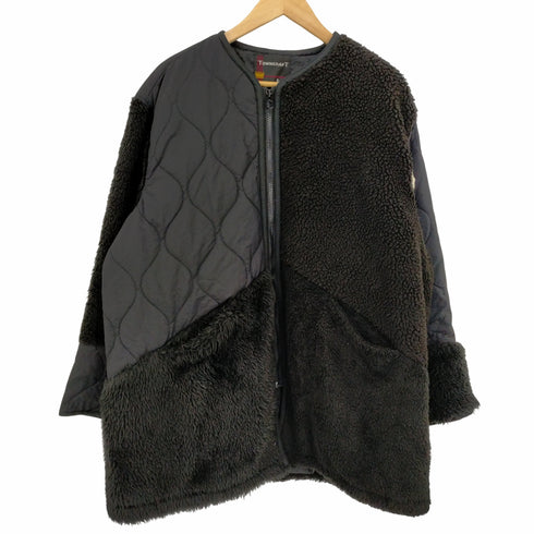 ビューティーアンドユースユナイテッドアローズ BEAUTY & YOUTH UNITED ARROWS パッチワークキルティング ミリタリージャケット レディース