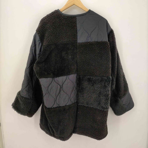 ビューティーアンドユースユナイテッドアローズ BEAUTY & YOUTH UNITED ARROWS パッチワークキルティング ミリタリージャケット レディース