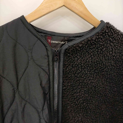 ビューティーアンドユースユナイテッドアローズ BEAUTY & YOUTH UNITED ARROWS パッチワークキルティング ミリタリージャケット レディース