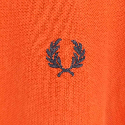 フレッドペリー FRED PERRY ワンポイントロゴ刺繍ポロシャツ メンズ import:L
