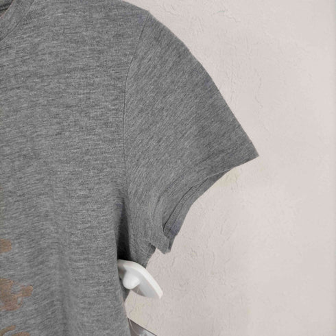 アーペーセー A.P.C. ROCK SUCKS 霜降り クルーネックTシャツ レディース import:S