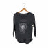 ザラ ZARA プリント 7分袖ラグランTEE レディース import:S