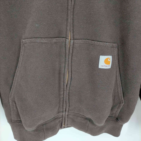 カーハート Carhartt original fit ジップアップパーカー メンズ import:S