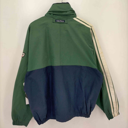 ノーティカ NAUTICA コットンナイロンシェル ライン比翼ジャケット メンズ import:L
