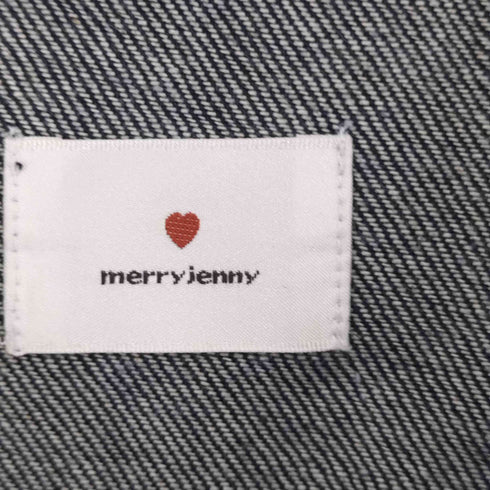 メリージェニー merry jenny ルーズデニムジャケット レディース FREE