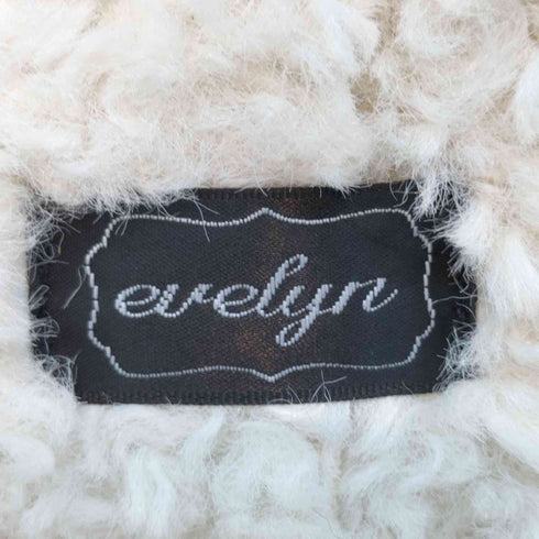 エブリン evelyn 大襟ボアコート ムートンコート レディース FREE