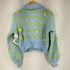 ザラ ZARA FLORAL EMBROIDERED KNIT POLO SWEATER レディース JPN:S