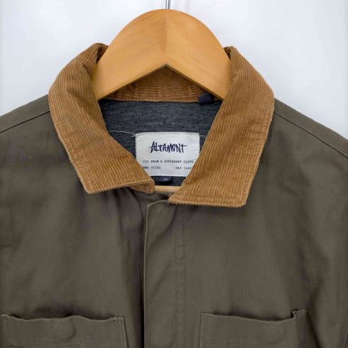 オルタモント ALTAMONT 襟コーデュロイコットンカバーオール メンズ import:M