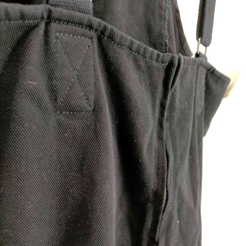 CREDONA 23AW ワイドデッキオーバーオール BLACK レディース FREE
