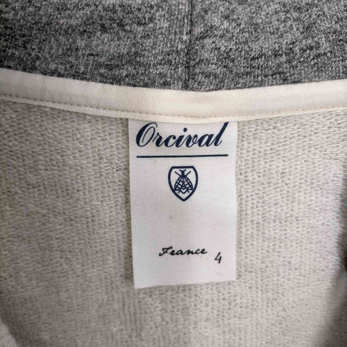 オーチバル ORCIVAL ジップアップパーカー メンズ 4