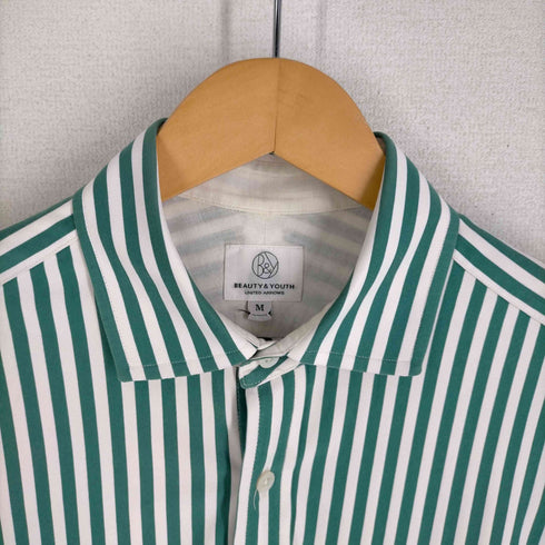 ビューティーアンドユースユナイテッドアローズ BEAUTY & YOUTH UNITED ARROWS BY COOL ロンドンストライプ ワイド L/SLシャツ メンズ JPN:M