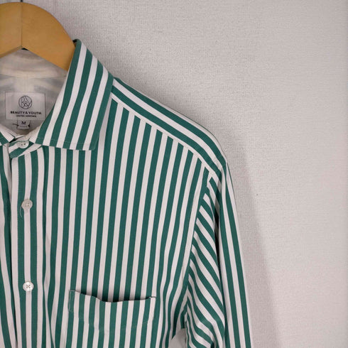 ビューティーアンドユースユナイテッドアローズ BEAUTY & YOUTH UNITED ARROWS BY COOL ロンドンストライプ ワイド L/SLシャツ メンズ JPN:M
