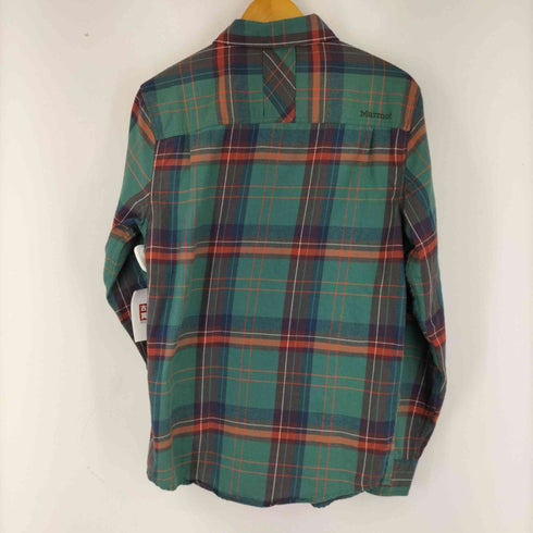 マーモット MARMOT フロントポケットチェック L/S ネルシャツ メンズ import:S