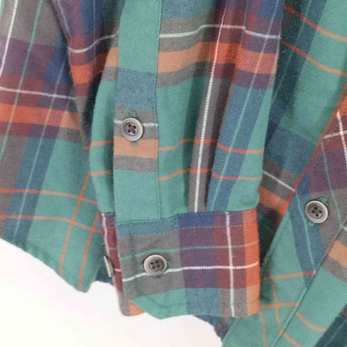 マーモット MARMOT フロントポケットチェック L/S ネルシャツ メンズ import:S