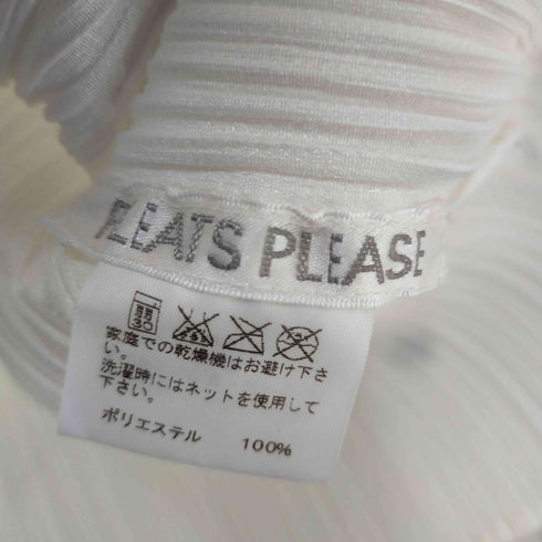プリーツプリーズイッセイミヤケ PLEATS PLEASE ISSEY MIYAKE フリンジ リボンプリーツカットソー レディース 3