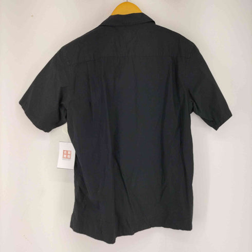 タウンクラフト TOWN CRAFT コットン S/S オープンカラーシャツ メンズ import:M