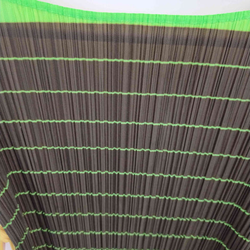 プリーツプリーズイッセイミヤケ PLEATS PLEASE ISSEY MIYAKE マルチカラーボーダープリントプリーツカットソー レディース 3