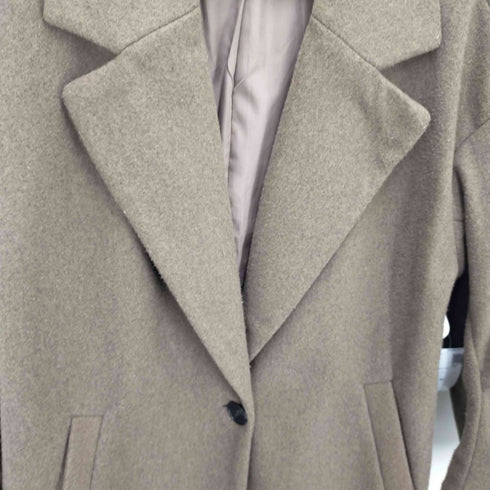 ザラ ZARA オーバーサイズロングチェスターコート レディース JPN:XS
